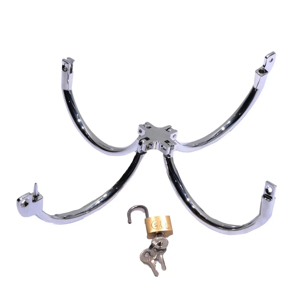 Наручники для взрослых из нержавеющей стали с замком наручники секс игрушки