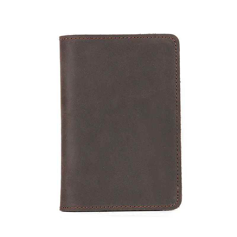 Обложка для паспорта мужская из воловьей кожи в стиле ретро|passport case|passport case brandman