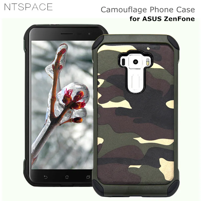 NTSPACE для Asus ZenFone 3 ZE550KL ZE520KL ZC520TL камуфляжная Броня противоударный чехол Для Zenfone