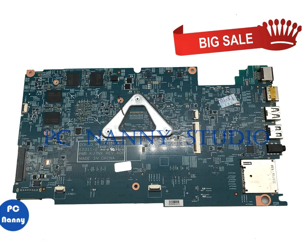 ПК Няня для Dell Inspiron 15 7537 материнская плата i7-4500U 02KN1H 2KN1H 12311-2 протестирована |