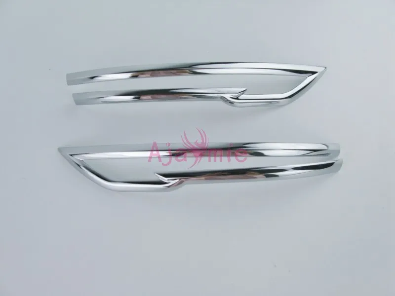 Хромированная накладка на дверное зеркало автомобиля верхний слой отделка