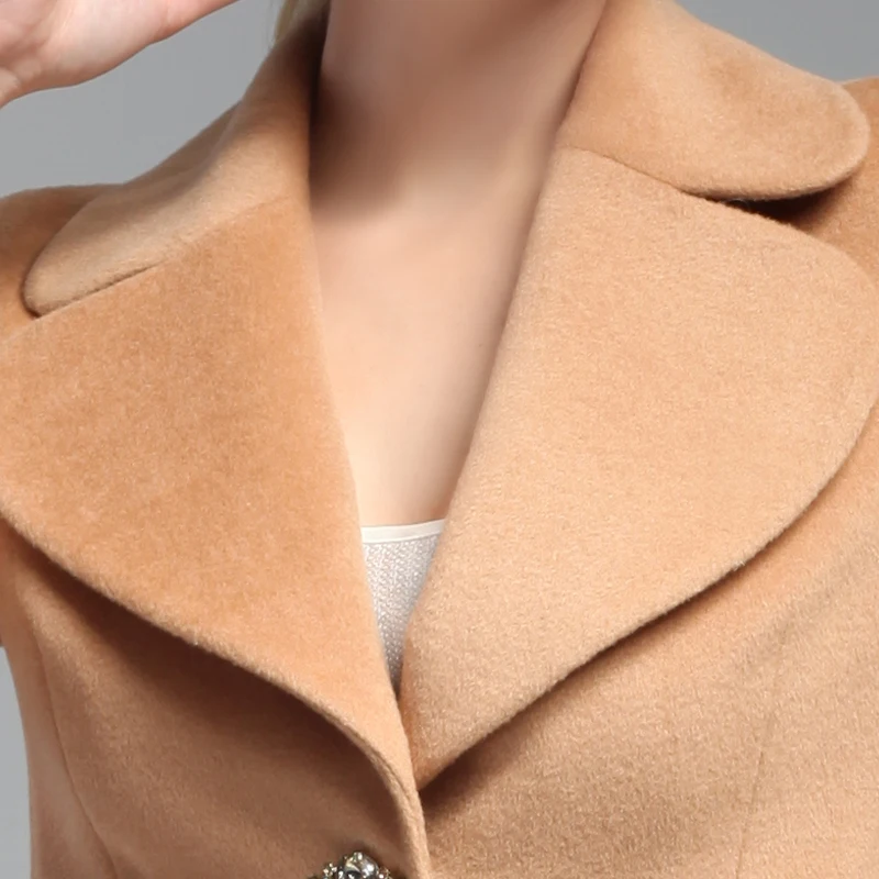 Распродажа прямые продажи одноцветные пальто с карманами на пуговицах тонкая