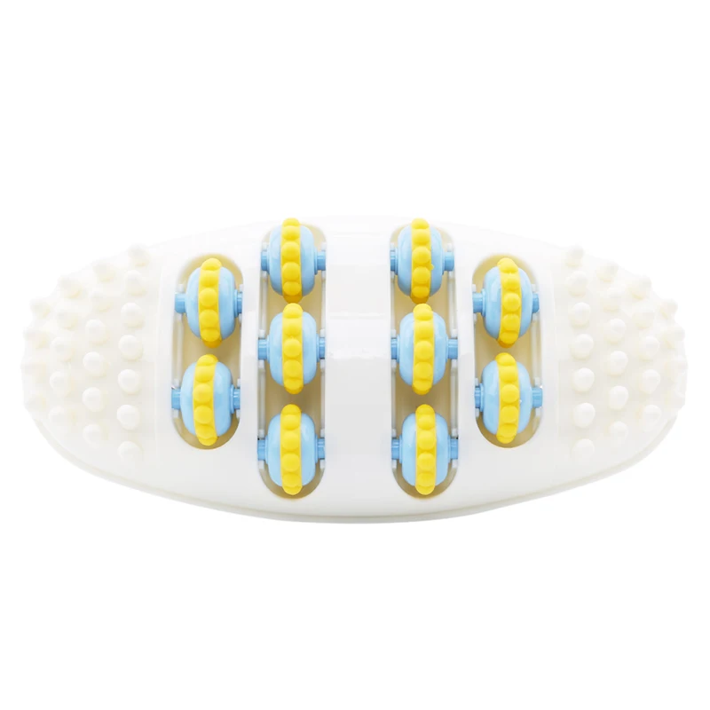 1 шт. портативный роликовый массаж для ног Акупунктура снятия стресса