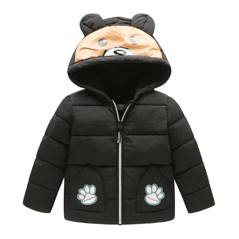 Детская куртка с капюшоном изображением мультипликационных персонажей в