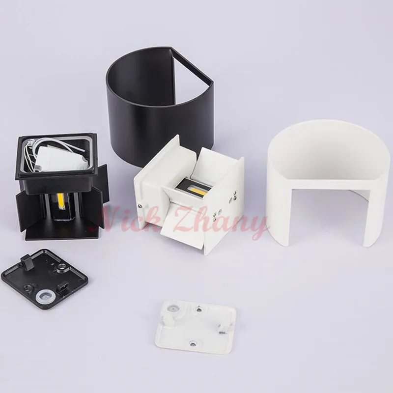 Уличная светодиодная настенная лампа с регулируемой яркостью 8 Вт 10 COB IP65