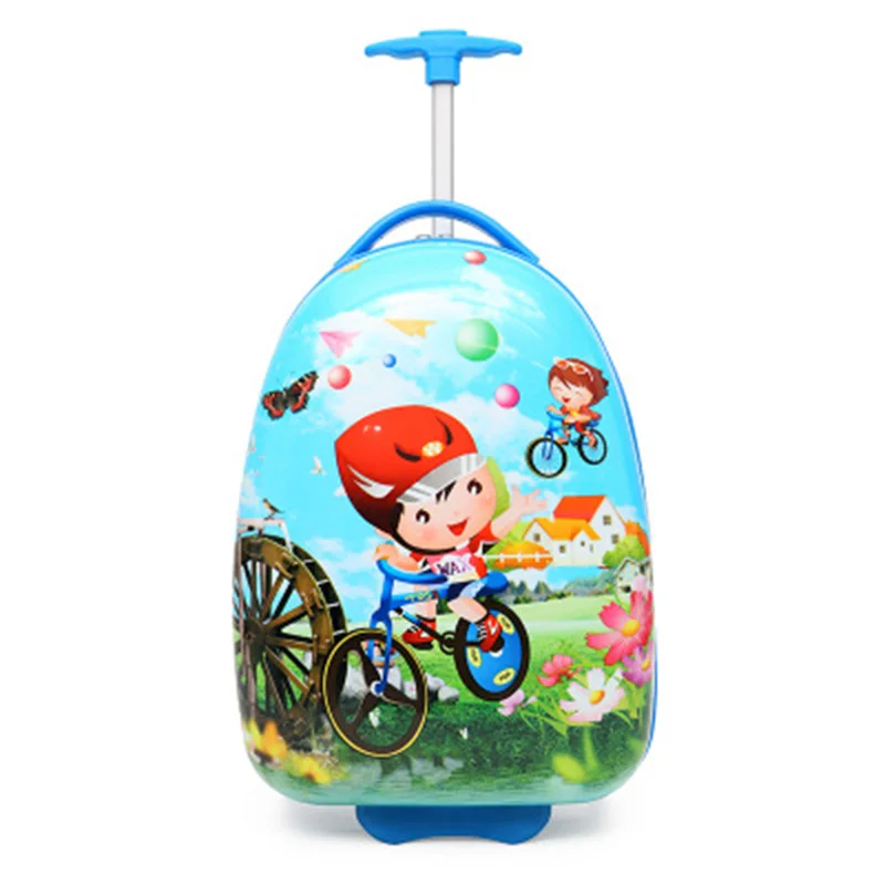 Новый чехол на колесиках для детей двусторонний с рисунком | Багаж и сумки