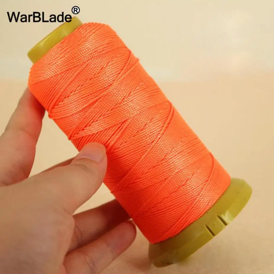Orange WBL 0,2 мм 0,4 мм 0,6 мм 0,8 мм 1 мм полиамидный шнур, нейлоновый шнур, нить для шитья, шелковое Бисероплетение, шнур для плетения ювелирных изделий своими руками - Цвет: Orange