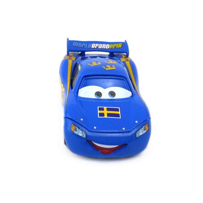 Disney Pixar Cars No.95 Lightning Mcqueen швейная модель металлическая литая Игрушечная машина 1:55