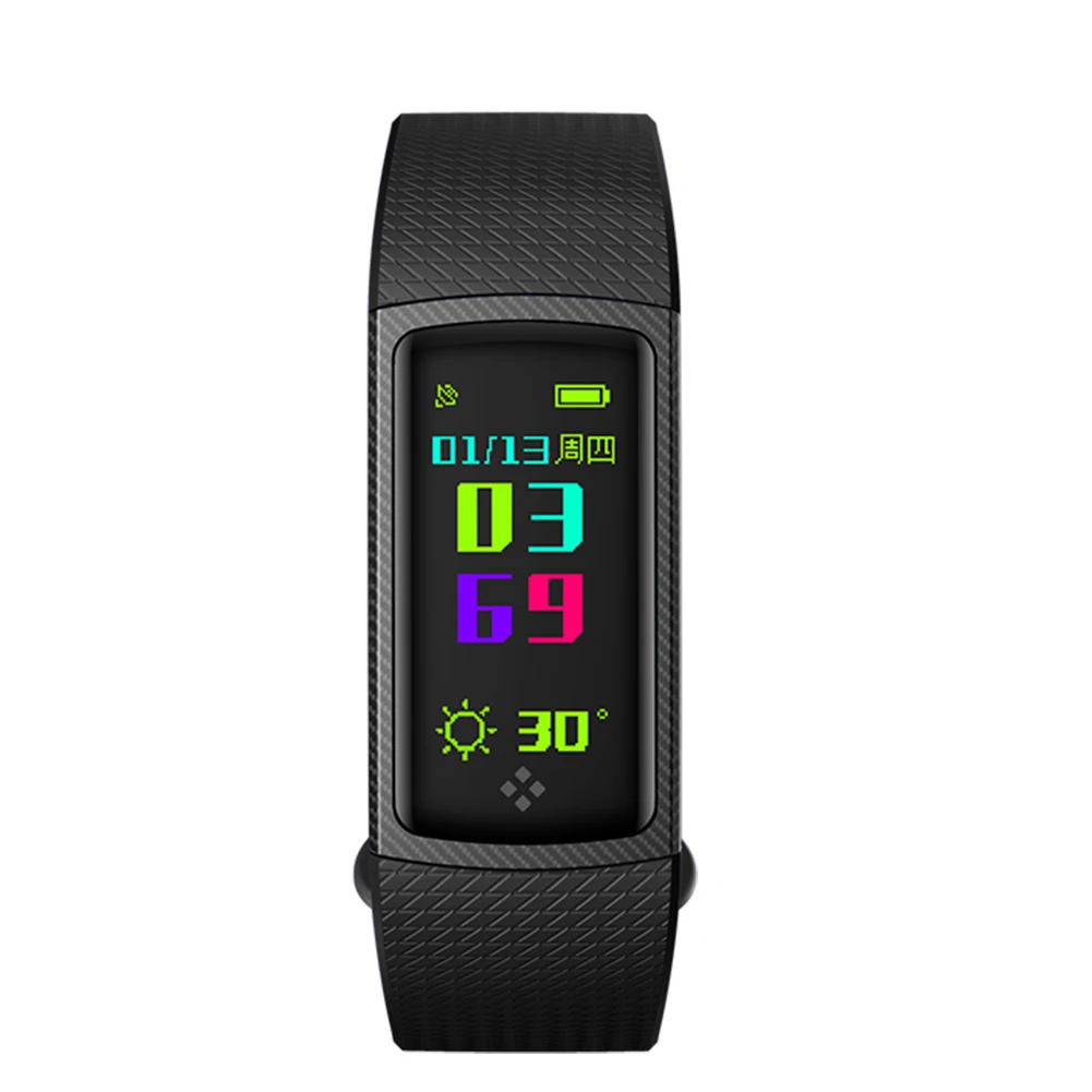 Bluetooth браслет пульсометр кровяное давление кислородный монитор для iOS