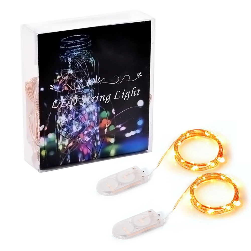 LumiParty мини светодиодная гирлянда из медной проволоки 2 м 20 светодиодов на