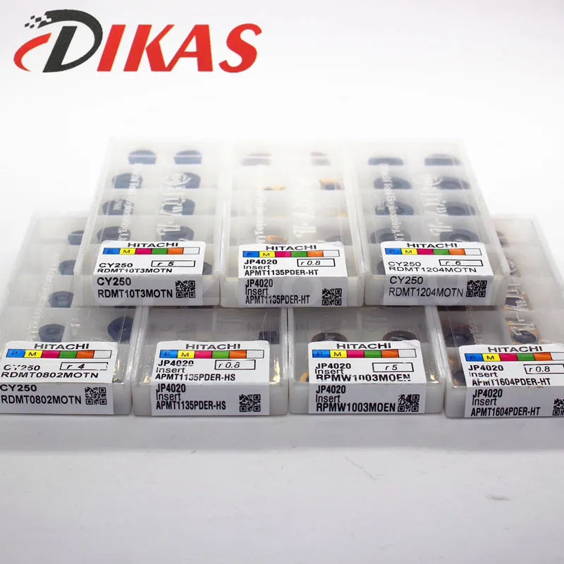 10 шт. APMT1135 APMT1604 RDMT10T3 RDMT0802 RDMT1204 RPMW1003 фрезерные карбидные вставки токарные фрезы