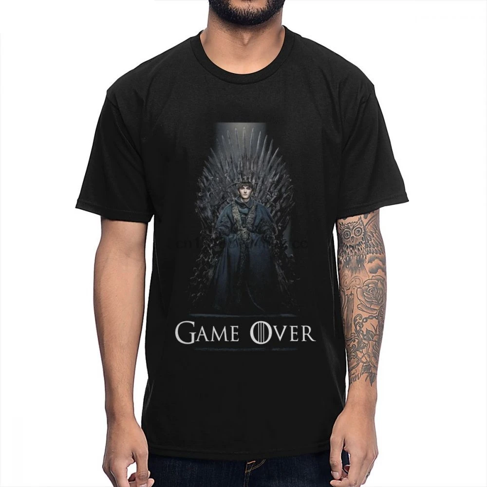 Брэндон Старк Бран Игра престолов футболка Новое поступление получил строитель