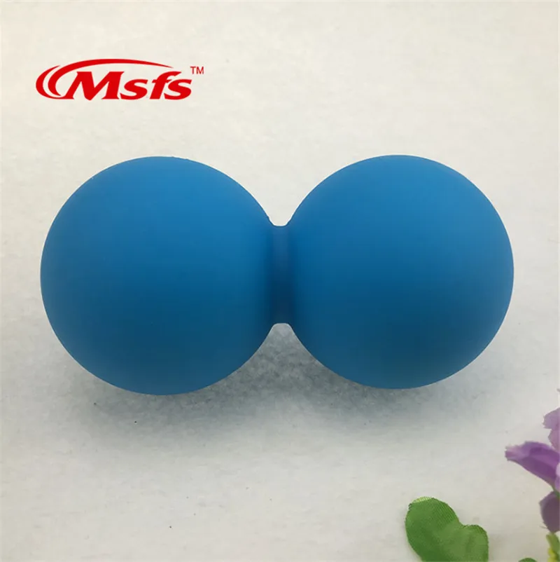 Двойной мяч для йоги Лакросса сообщений фитнеса расслабления мышцы терапия