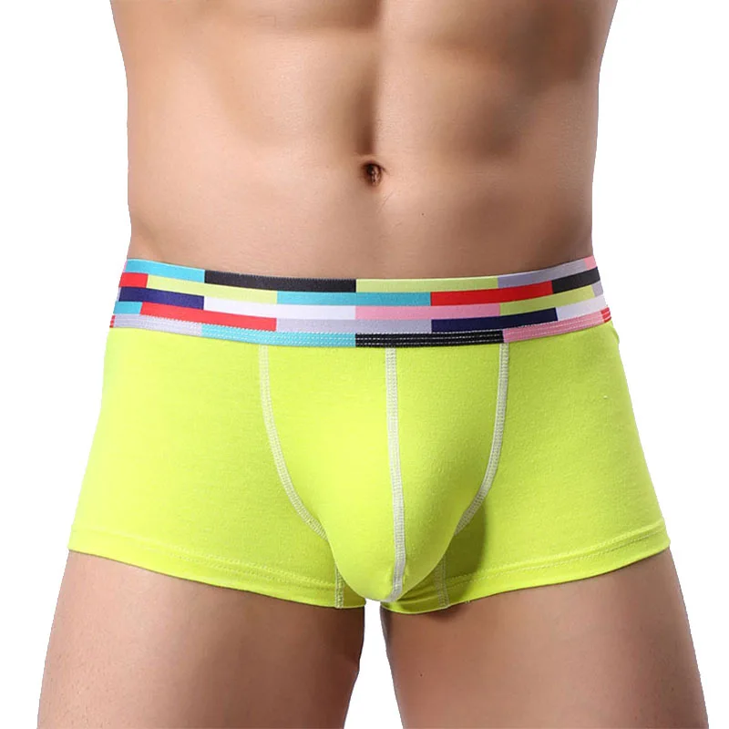 Для мужчин шорты s хлопковое нижнее белье мягкие трусы боксеры с изображением