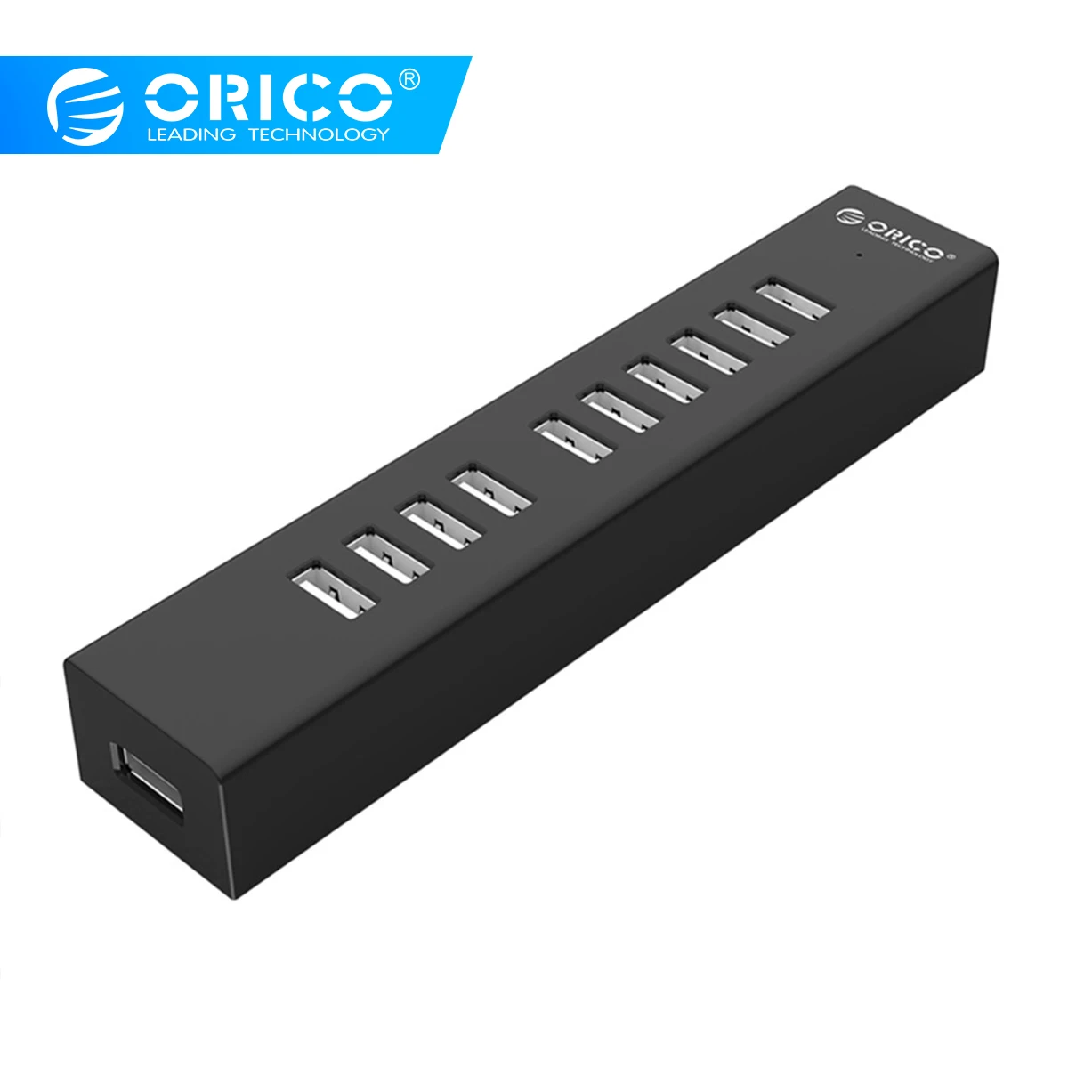Высокоскоростной Концентратор ORICO USB 2 0 с 10 портами разветвитель адаптер питания