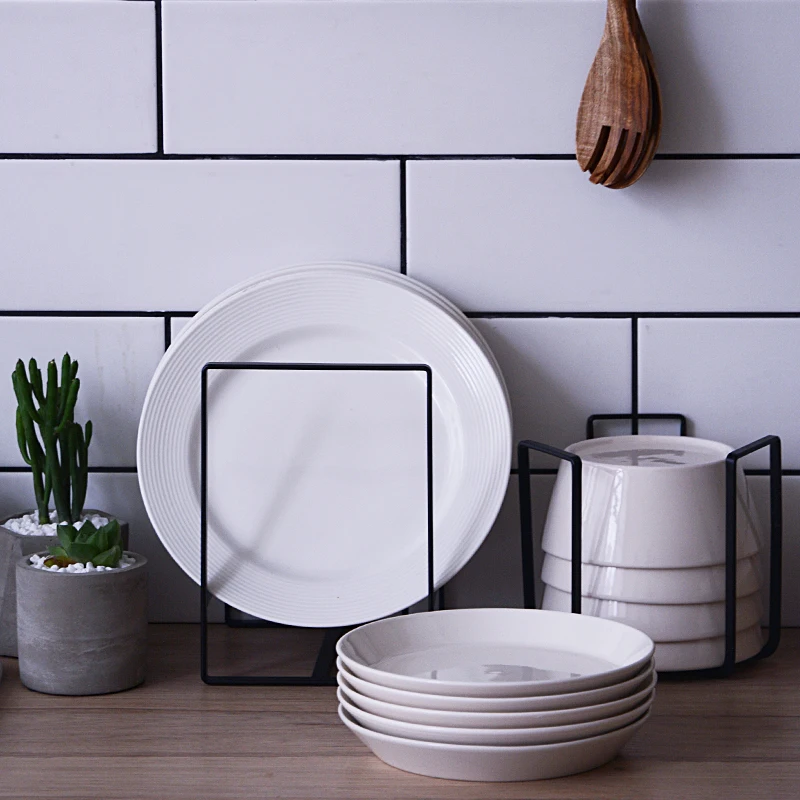 Сушилка для посуды сушилка тарелок стойка кухонных чашек кружек органайзер