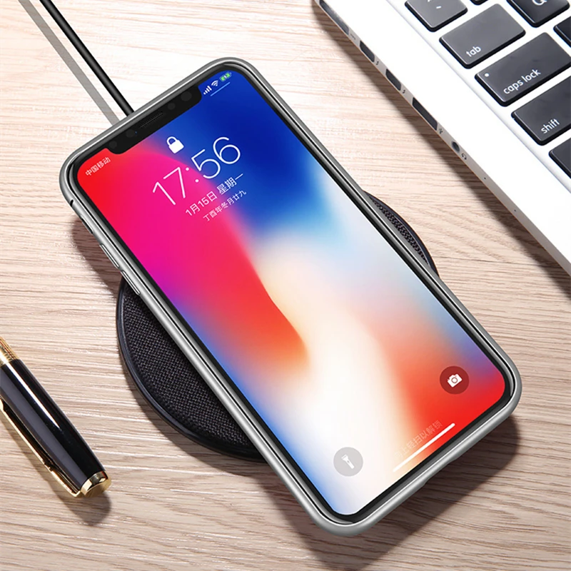 HOTR Магнитный поглощающий чехол из закаленного стекла для iphone xs max с металлическим