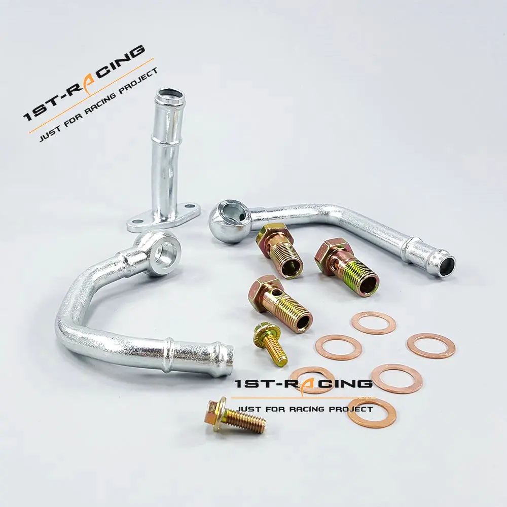 Комплект для SUBARU TD05 TD06 комплект сборки масла и воды кольцо + труба болт|ring ring|oil
