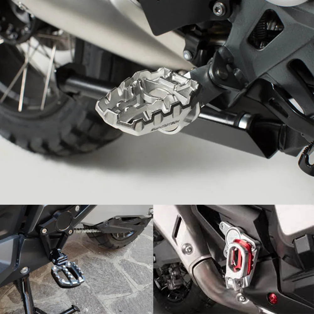 

CNC Motorcycle Rear foot Rear set Footrest FOR HONDA X ADV X-ADV 750 XADV 2017 2018 Foot Pegs Pedal Passenger Rearsets