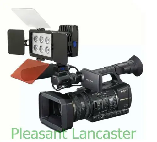 LED-5010A Камера видео 6 светодиодный светильник для цифровой зеркальной камеры Canon