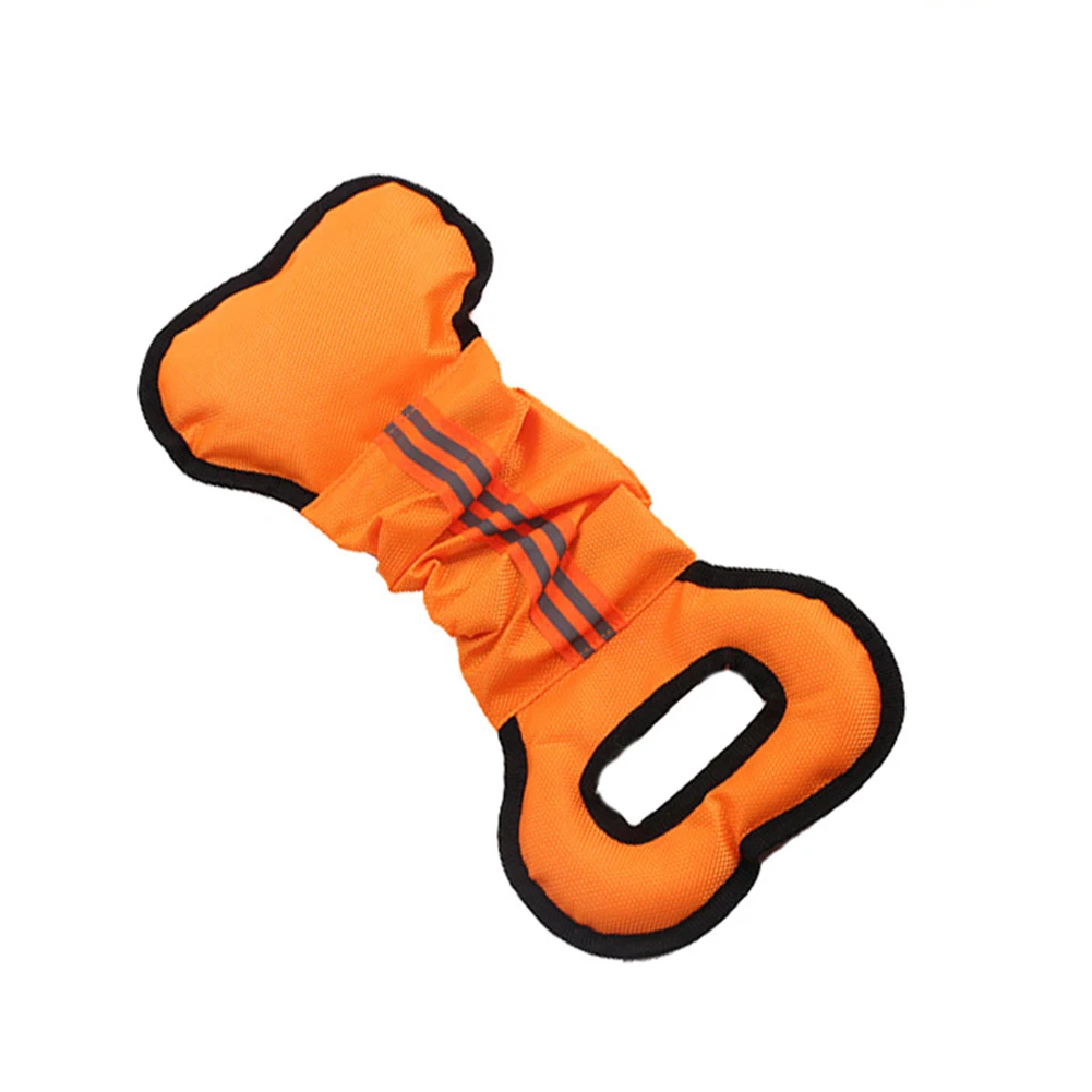 Bone Type Molar Accessories Portable Interactive Dog Toy Gift Biting Ring Training Oxford Cloth Pet Supplies Outdoor Teeth Chew | Дом и сад