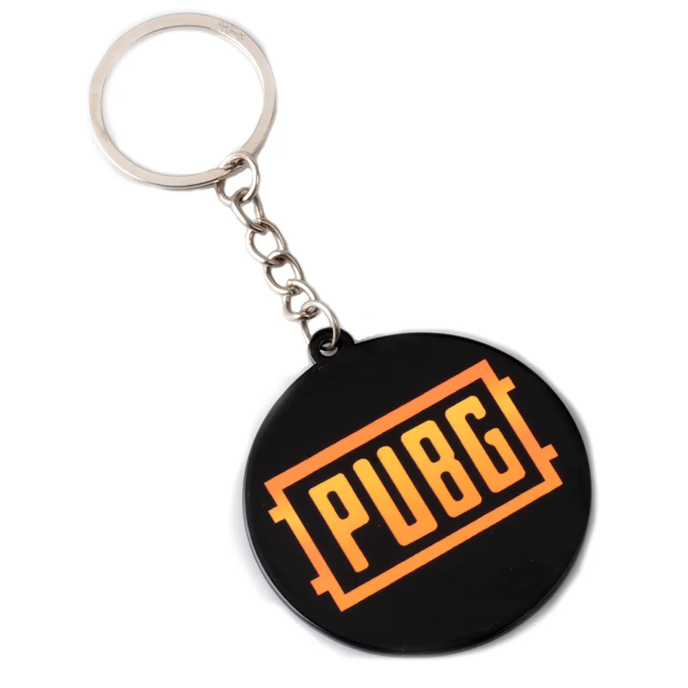 Стг игра Playerunknown's Battlegrounds акриловый брелок PUBG логотип победитель курица ужин 5*5