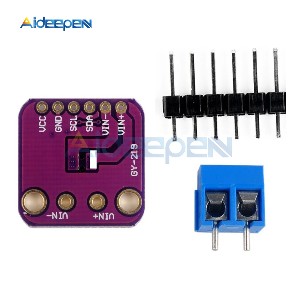 INA219 GY 219 GY219 I2C интерфейс постоянного тока источник питания Модуль датчика Breakout