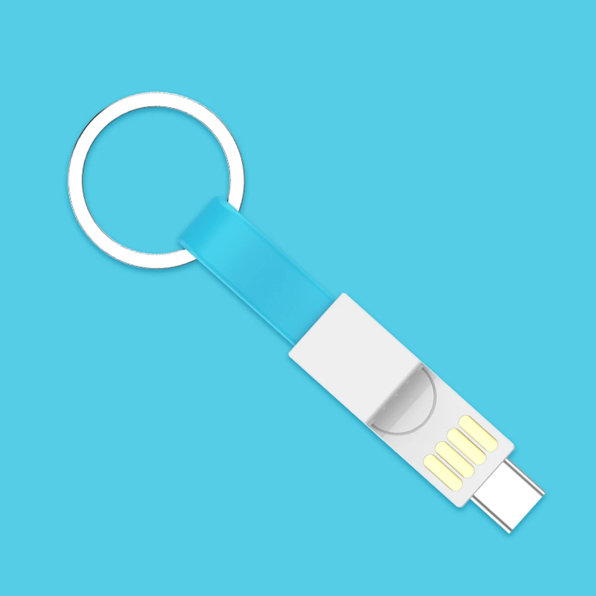 3 в 1 USB кабель портативное магнитное зарядное устройство для телефона брелок 2A