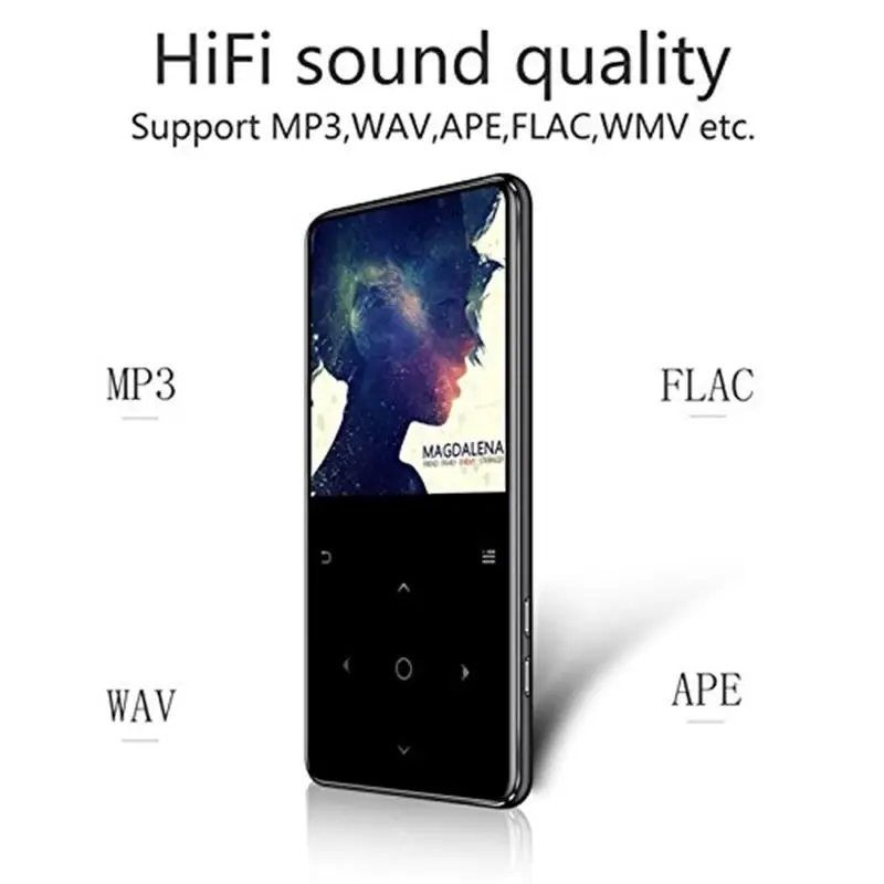 HiFi C6 8 ГБ Портативный встроенный динамик музыкальный плеер без потерь 2 4 дюймовый
