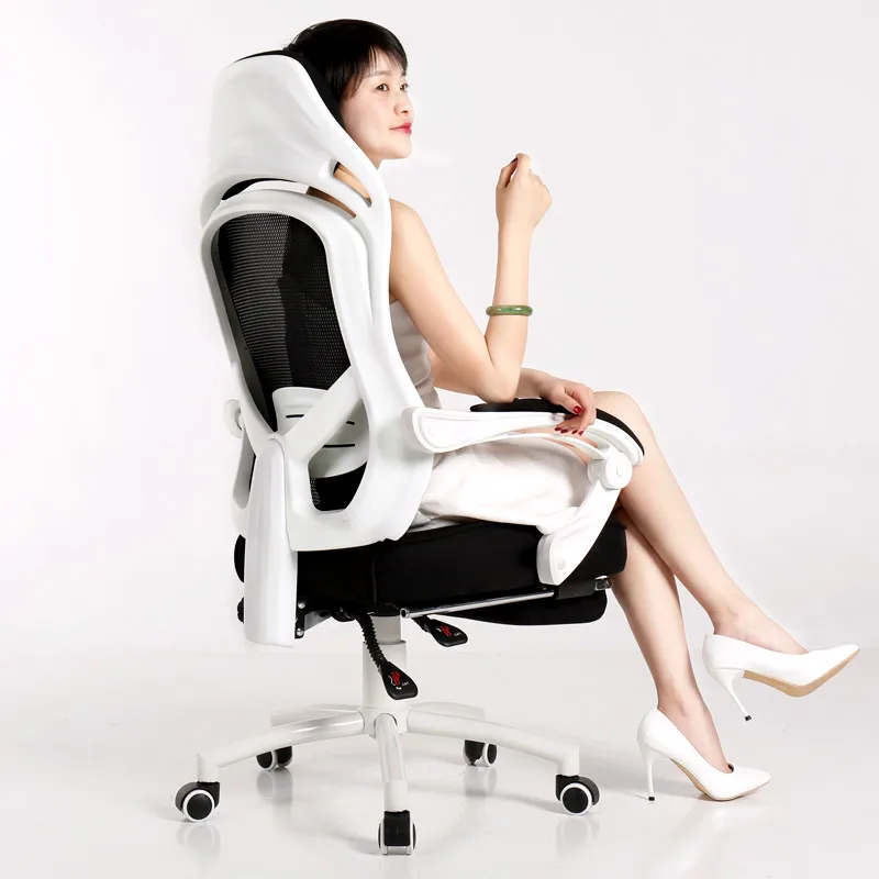 Сетевое игровое кресло многофункциональное офисное вращающееся с подъемной