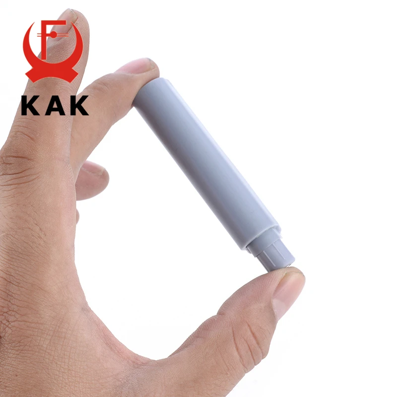 KAK, 4 шт., серый, белый, для кухонного шкафа, для двери, стоп, для ящика, мягкий, тихий, более близкий, для открытия, система демпфера, буферы с винтами