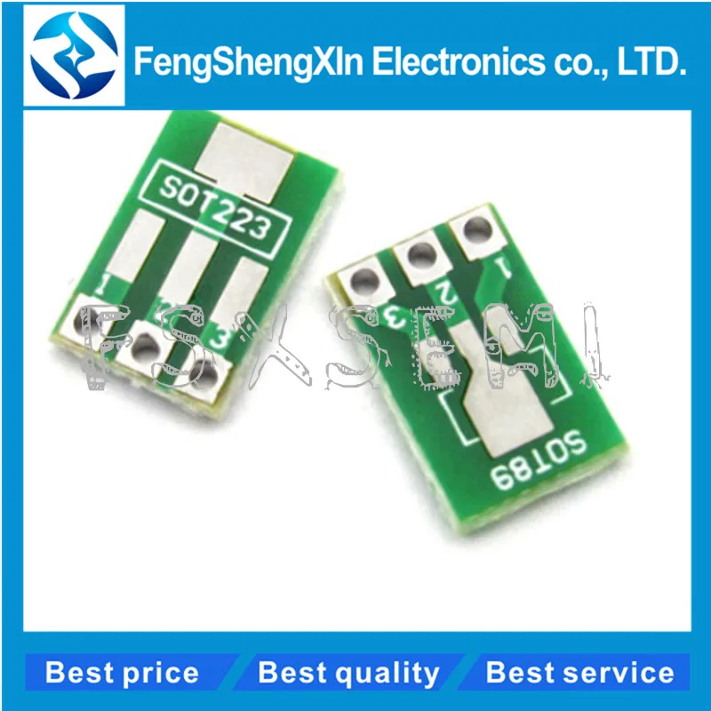 20 шт./лот pinboard SOT89 SOT223 to DIP передающая плата Pin адаптер для шага наборы клавиш PCB |