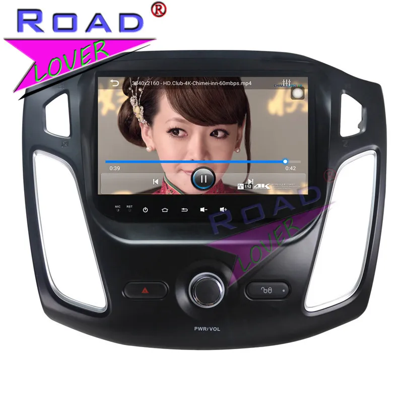 Автомобильный GPS навигатор TOPNAVI плеер на Android 6 0 2 ГБ + 32 9 дюймов 1024*600 для Ford Focus 2012