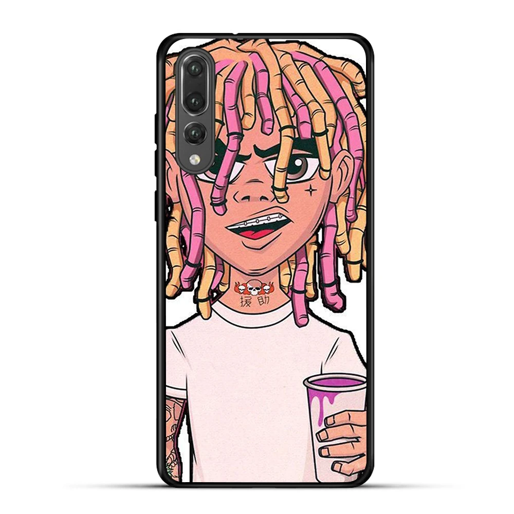 Черный ТПУ задняя крышка телефона для huawei P20 lite случае Pro Coque P10 P8 P9 Роскошные Casa |