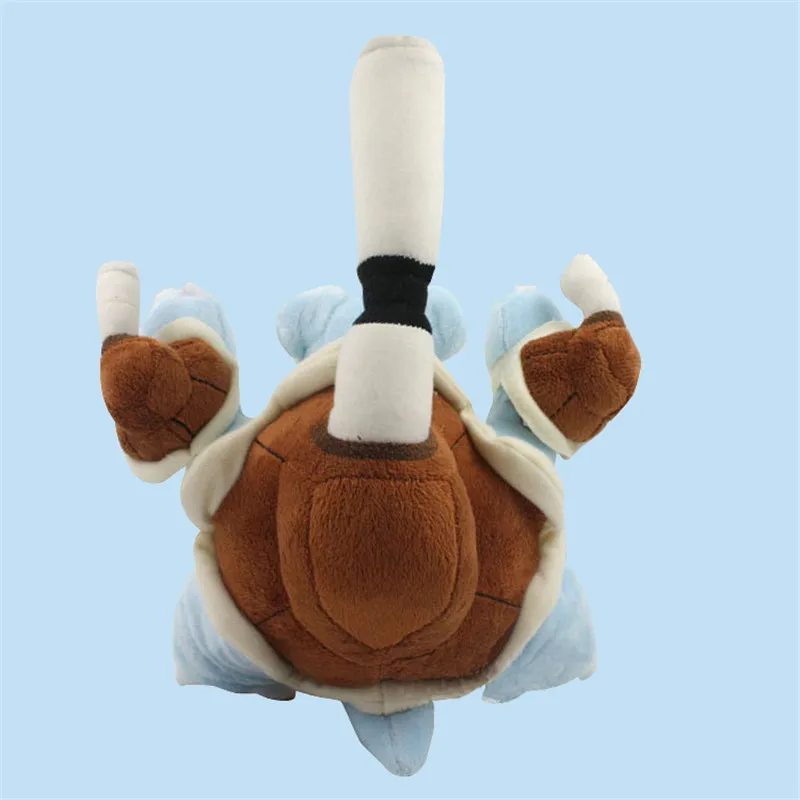 25 см милый мультфильм Blastoise плюшевые игрушки pokemones Сквиртл Мега Эволюция Мягкие плюшевые куклы подарки игрушки для детей
