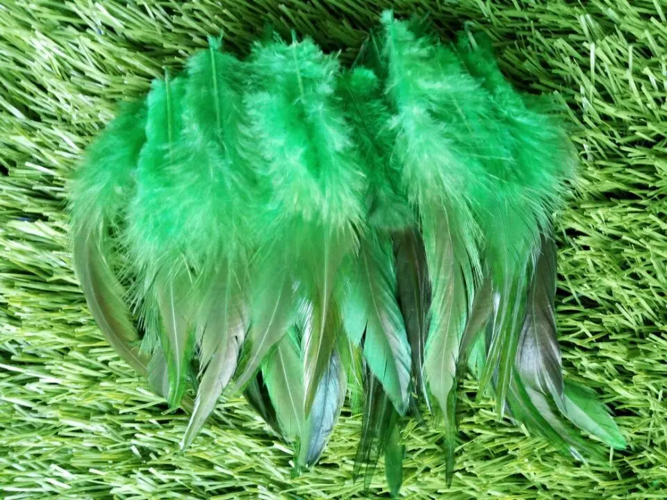 Новинка! Травянисто-зеленый 50 шт. качественное перо фазана 4-6 дюймов/10-15 см