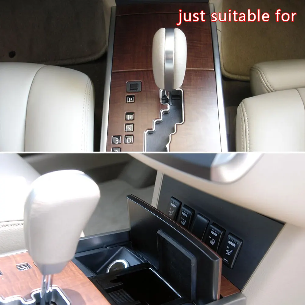 Чехол для автомобиля из искусственной кожи Nissan TEANA 2004 2007 AT рычаг переключения