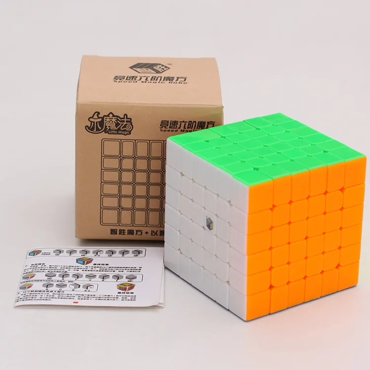 Yuxin Little Magic 6x6x6 Cubo magico 6x6 волшебный кубик, игрушка-головоломка Zhisheng, скоростной кубик, Развивающие детские игрушки, игра, Прямая поставка