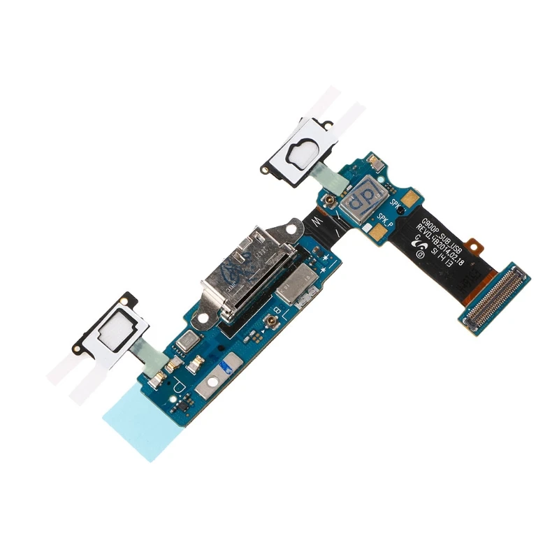 Free shipping USB Charging Port Connector Flex Cable Repair Parts For Samsung Galaxy S5 G900P|Шлейфы для мобильных