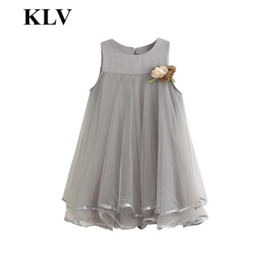 Новинка 2017 года шифоновое бикини для девочек детское пляжное мини платье на