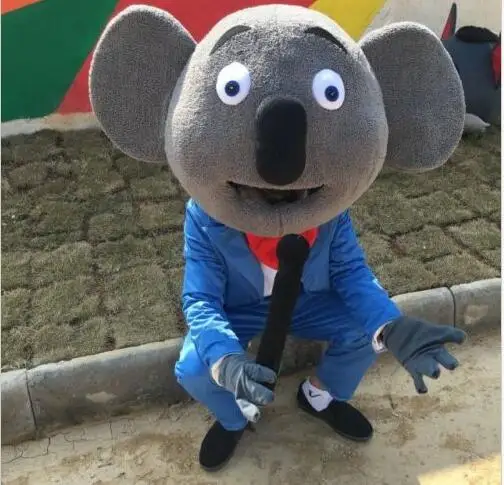 Новый милый костюм-талисман для взрослых в стиле фильма коала пения вечеринки