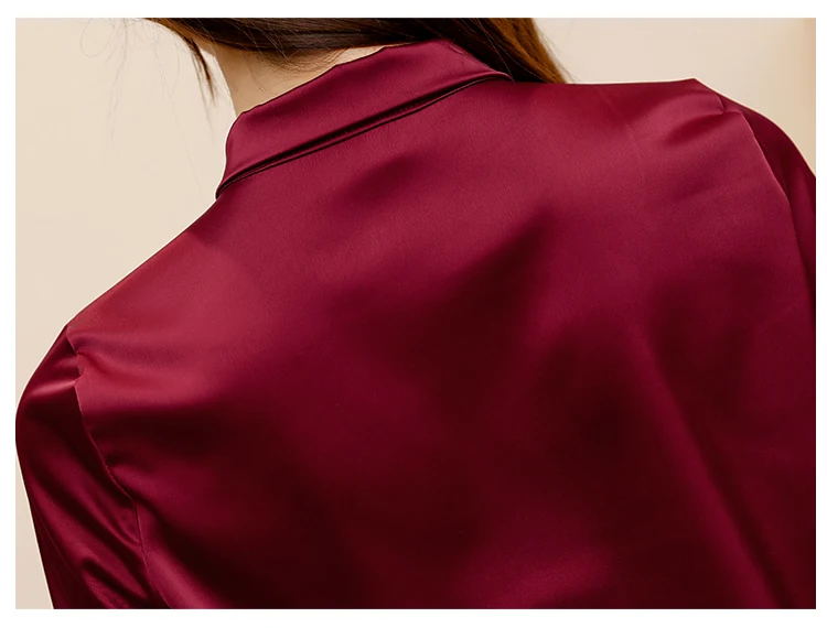 Blusas mujer de moda 2020 женские рубашки Женские топы и блузки рубашка с бусинами
