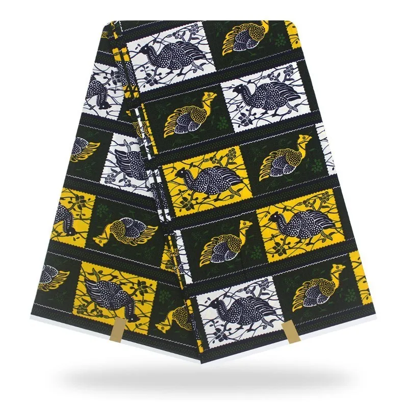 

Veritable Wax Veritable Guaranteed Real Pagne Wax High Quality Pagne Hot Wax Tissus 6yards African Ankara Sewing Fabric 2020