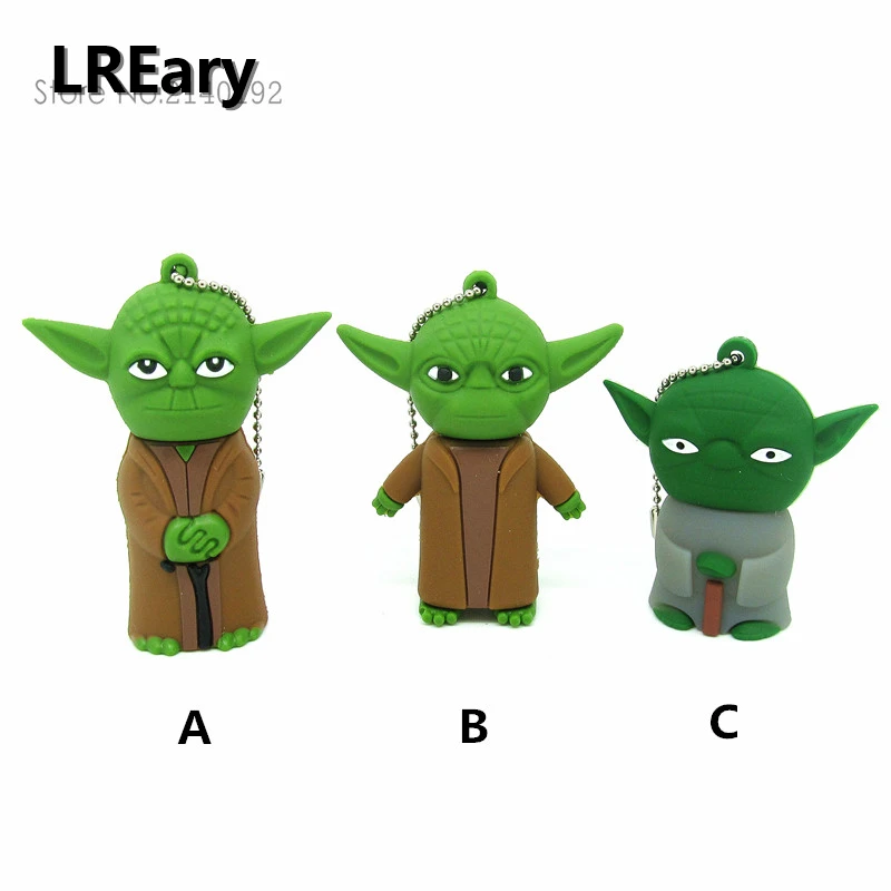 3 стиля Звездные войны hero джедая master Yoda флэш накопитель usb memory stick 8 16 32gb флеш
