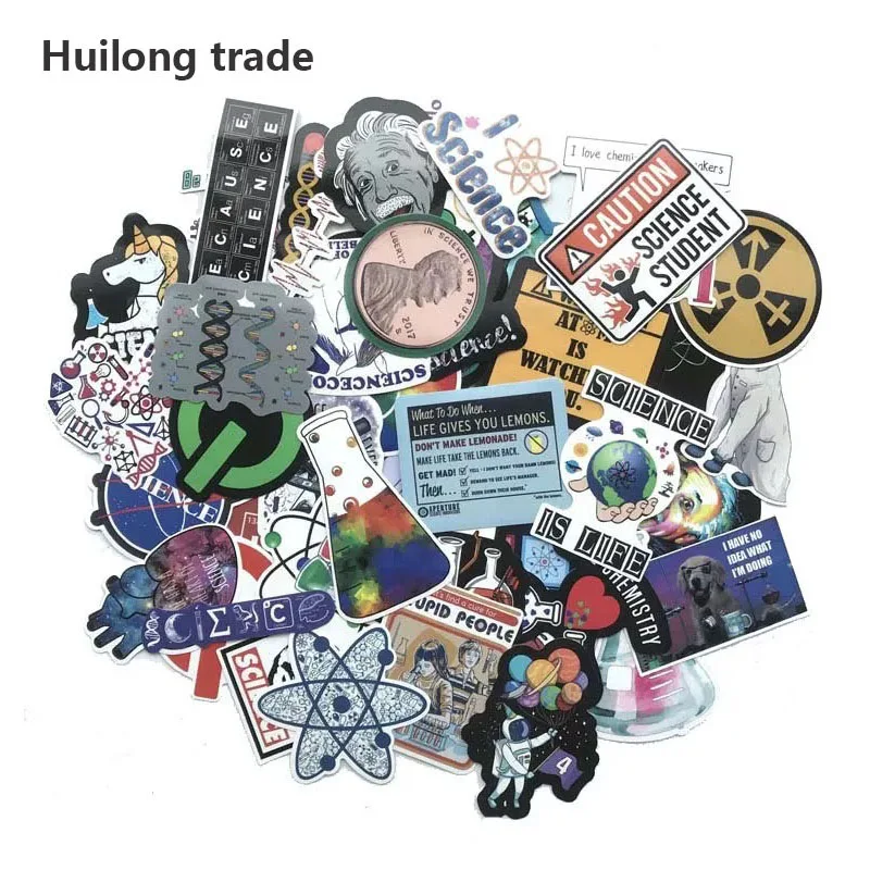 50 шт. в комплекте модная новинка лаборатории граффити наклейки