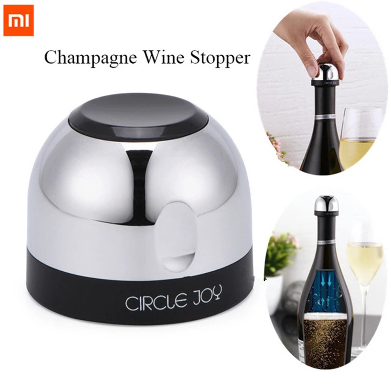 Xiaomi Circle Joy игристое вино мини-пробка для шампанского мини-пробка для вина Поворотный замок дизайн вакуумная память красное вино пробка
