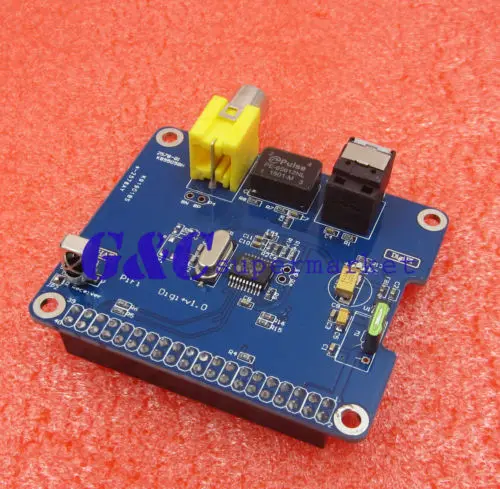 HIFI DiGi + цифровая звуковая карта SPDIF I2S оптическое волокно для Raspberry Pi | Электронные