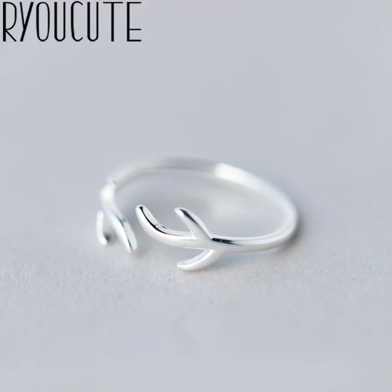 RYOUCUTE 100% настоящие серебряные цветные ювелирные изделия Модные большие ветки