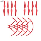 4 пара пропеллеров лопасть пропеллера + 2 пара пропеллеров s защитный чехол для радиоуправляемых дронов DJI TELLO