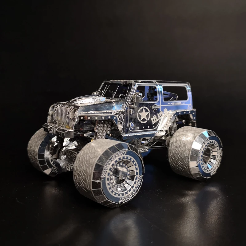 3d головоломка Wrangler, сборные игрушки для автомобиля, металлическая модель HK NANYUAN, украшение для домашнего интерьера, головоломка, сделай сам, 1:40, 5